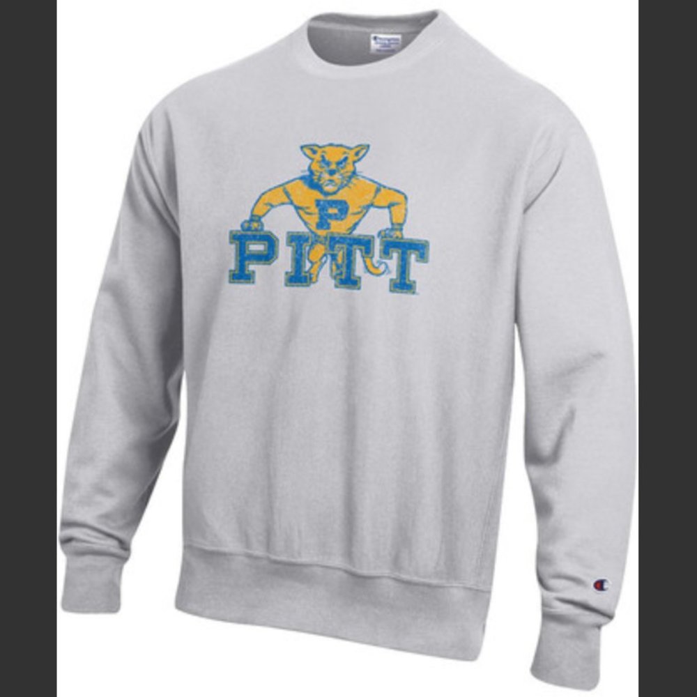 Pitt Champion Reverse Weave Sweatshirt Medium